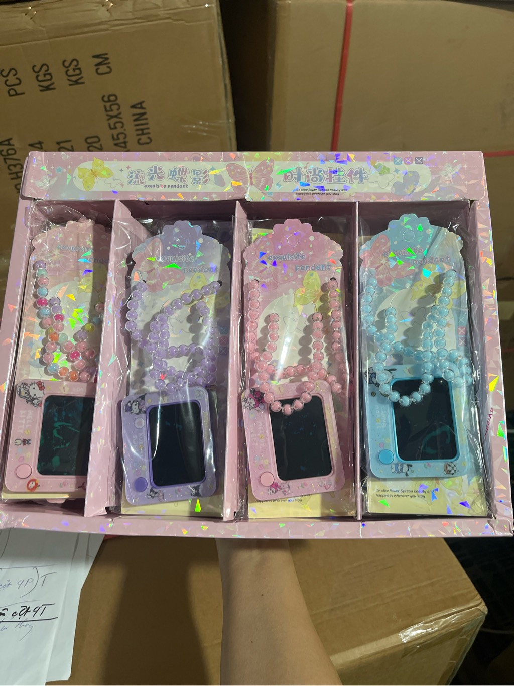 Bảng vẽ điện tử Sanrio mã XL-1114( Bán khay 16 cái)