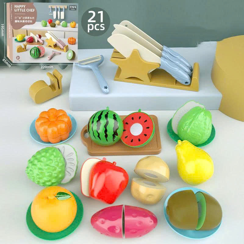 Bộ cắt trái cây và rau củ 21pcs MÀU XANH mã NX218-8XA