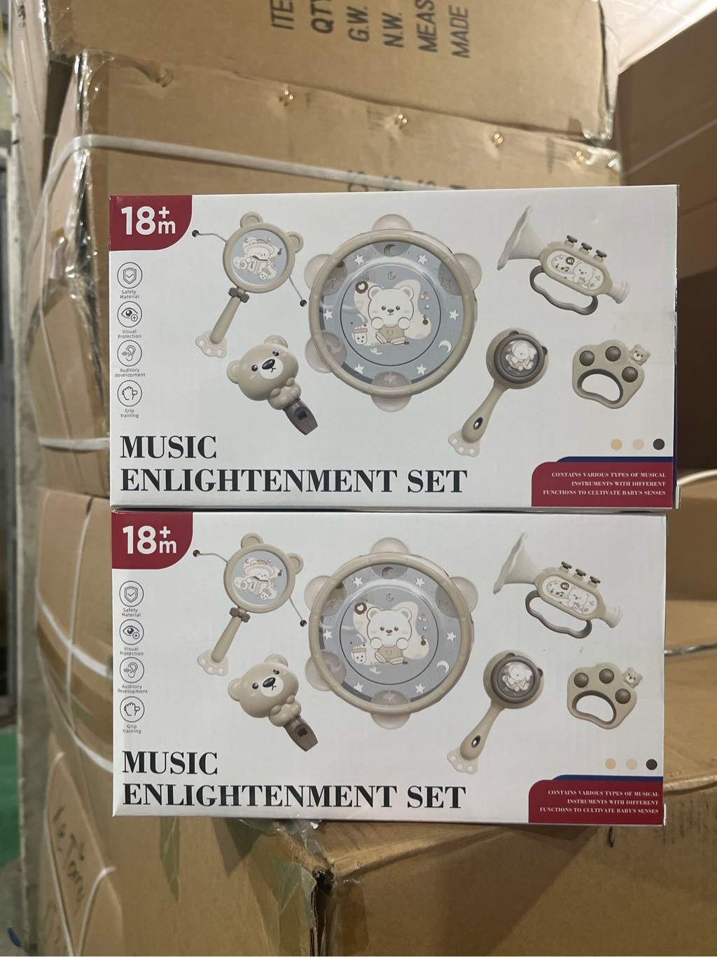 Xúc xắc 6 món NÂU mã FXB-32