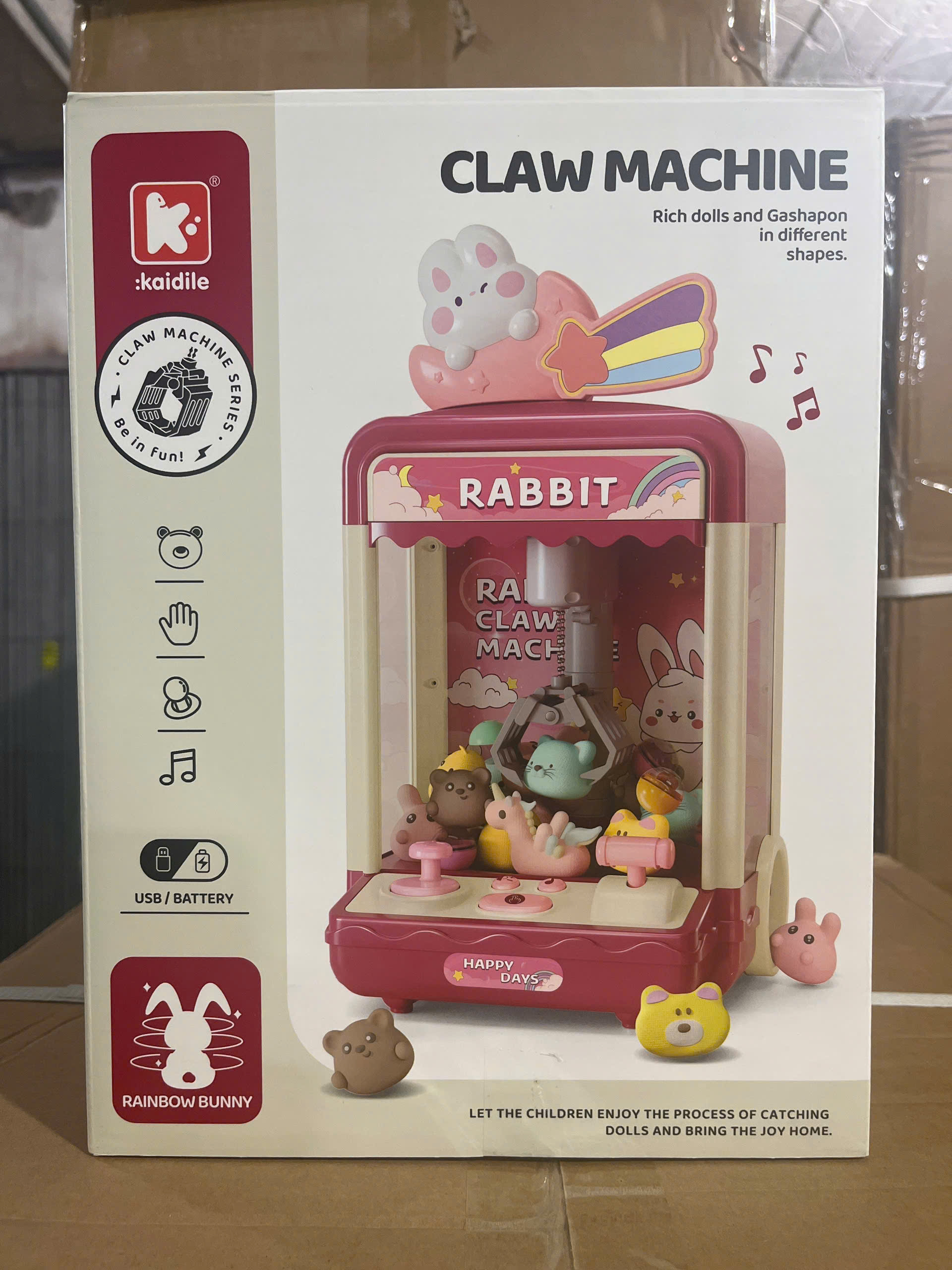 Gắp thú Thỏ hồng mã G236A