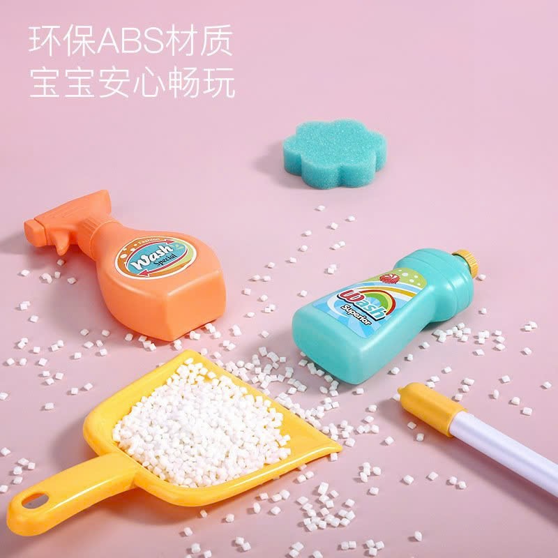 Xe đẩy dọn rác không có hút bụi