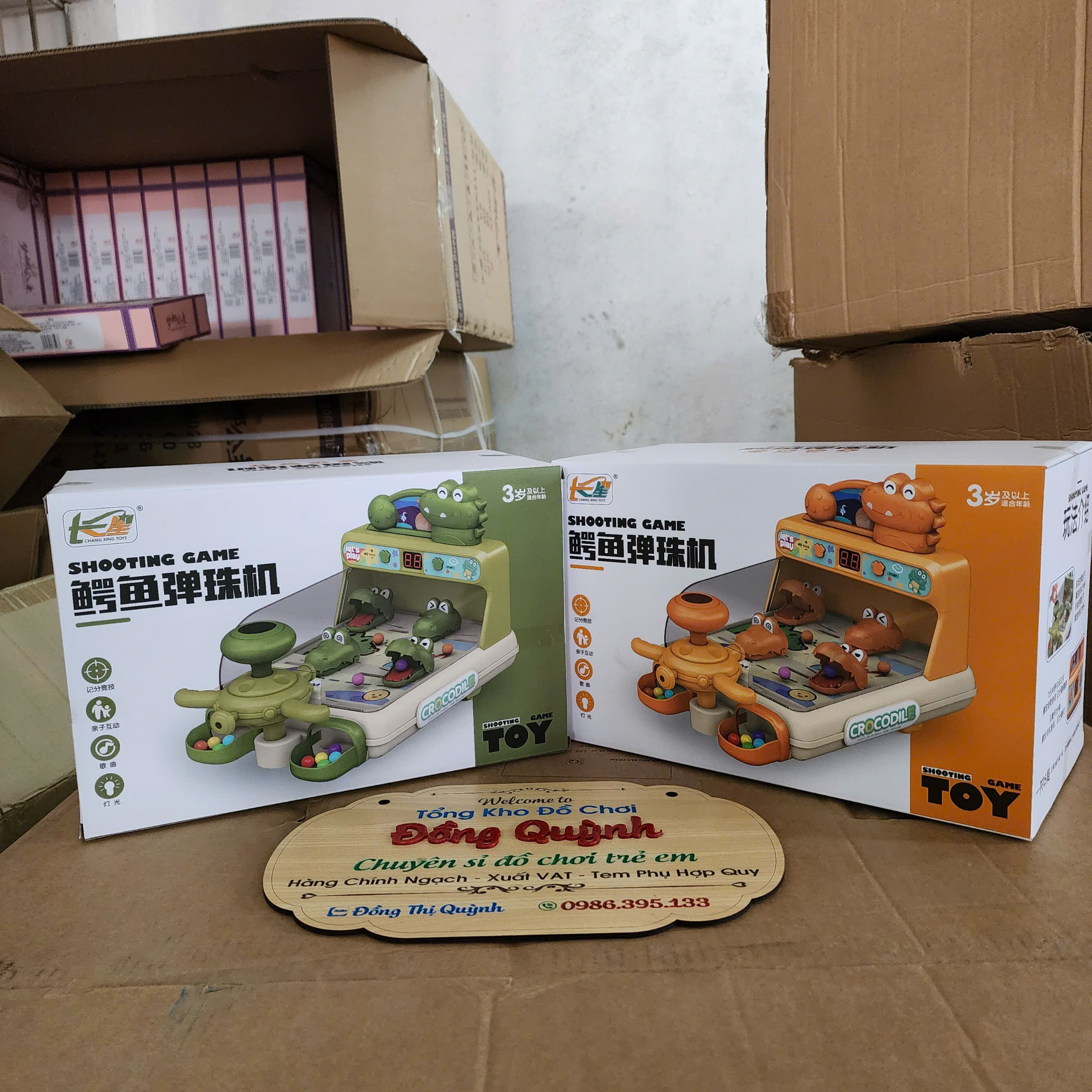 Bắn bi cá sấu