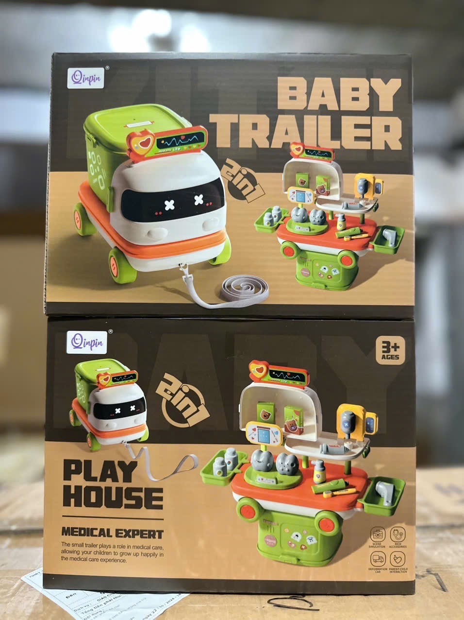 Ô tô 2in1 biến hình bác sĩ vỏ đẹp