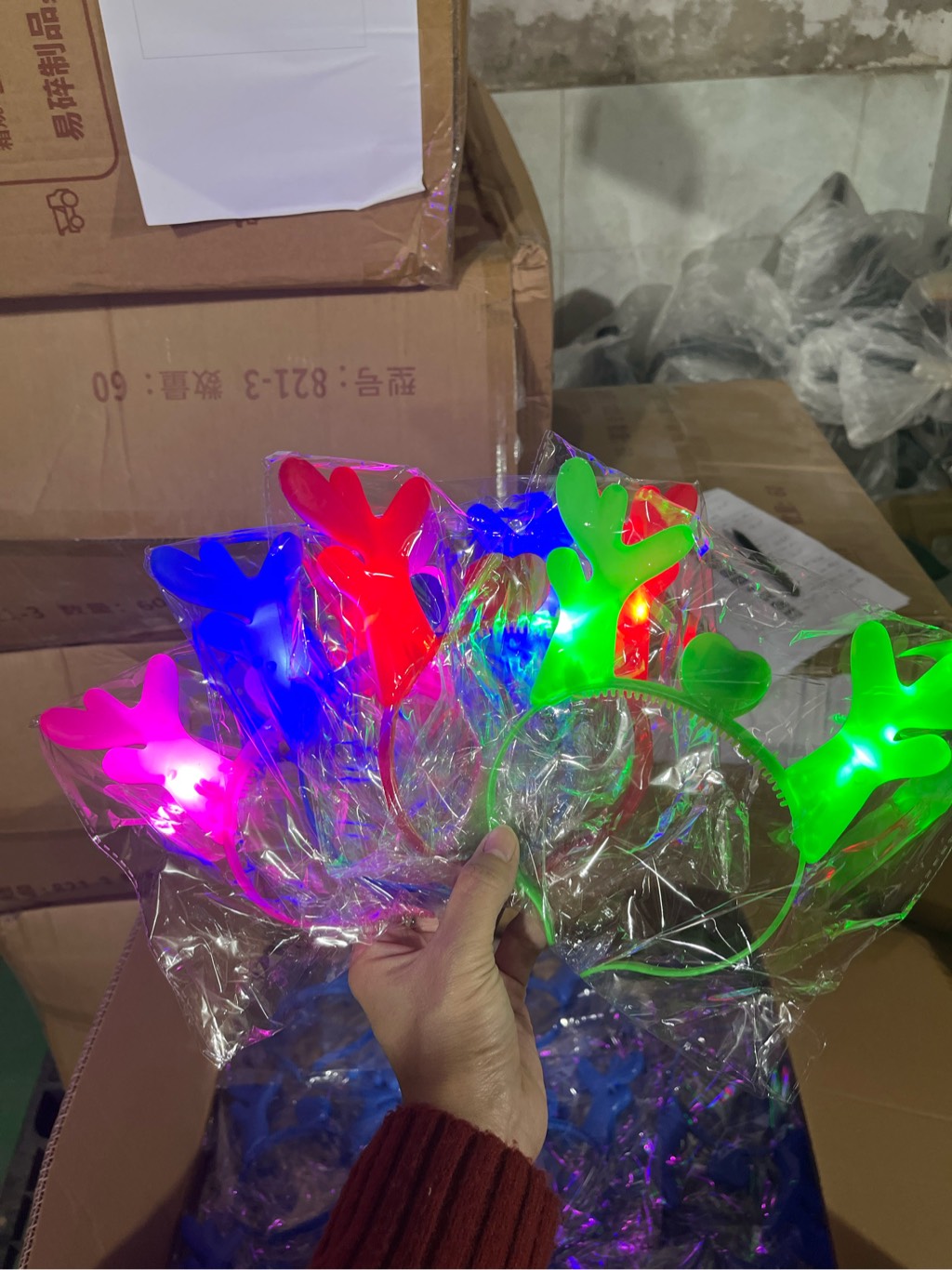 Bờm Noel có đèn mã 49765