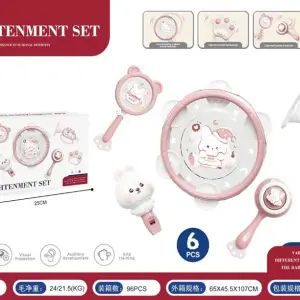 Xúc xắc 6 món HỒNG mã FXB-33