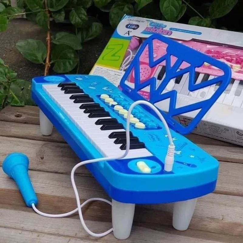 Đàn 32 phím xanh, hồng