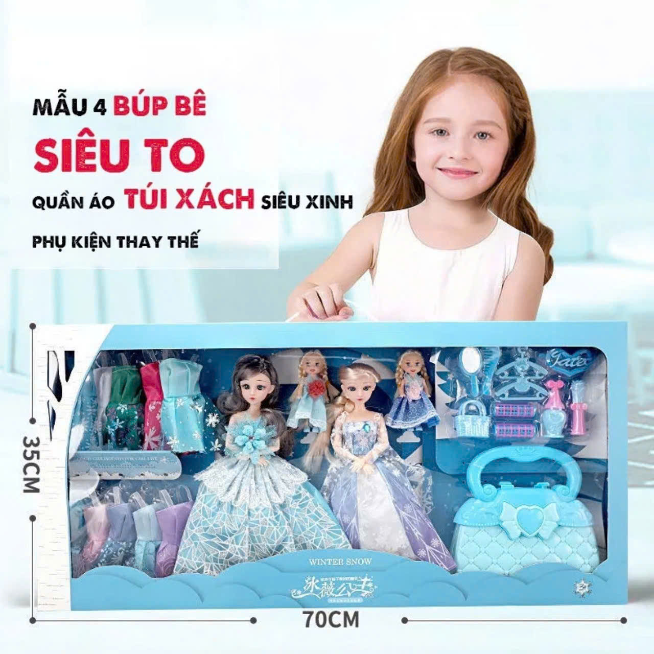 Búp bê trang điểm mã 125-73