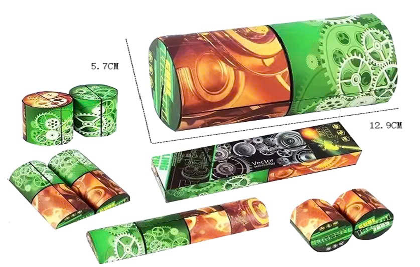 Combo 6 khối Rubik 3d