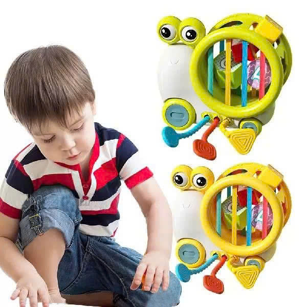 Ốc Sên kéo dây thả hình khối