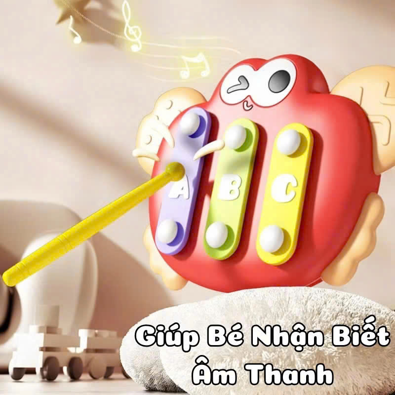 Trống đa năng 5in1 Xanh-Hồng
