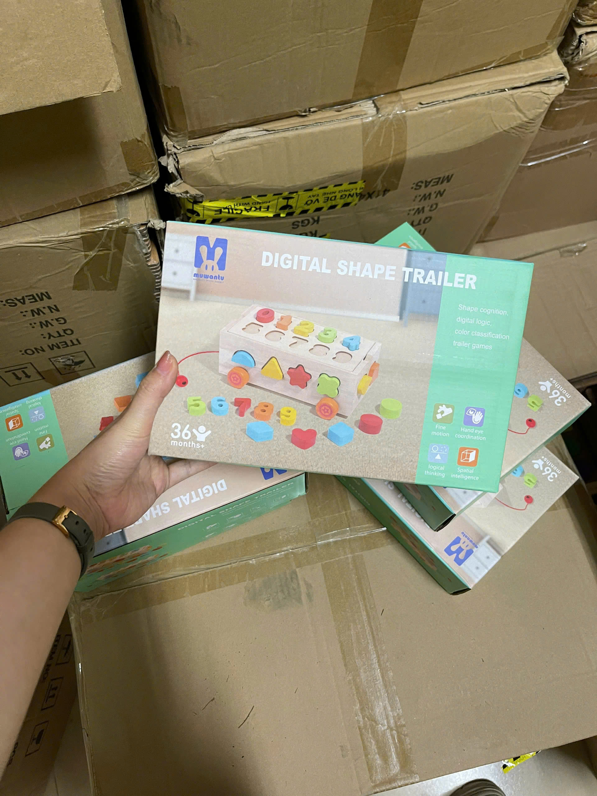 Xe thả hình số mã TC-01
