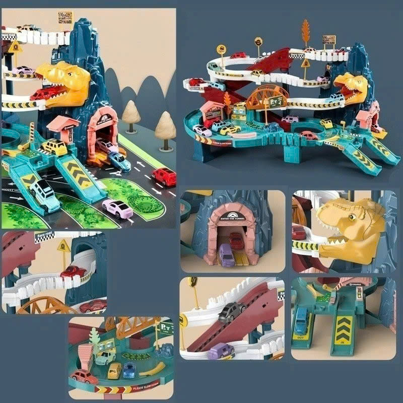 Hầm trượt khủng long mã 5501A