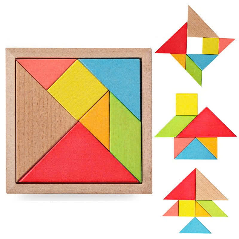 Tangram 7 mảnh 14cm mã QQB