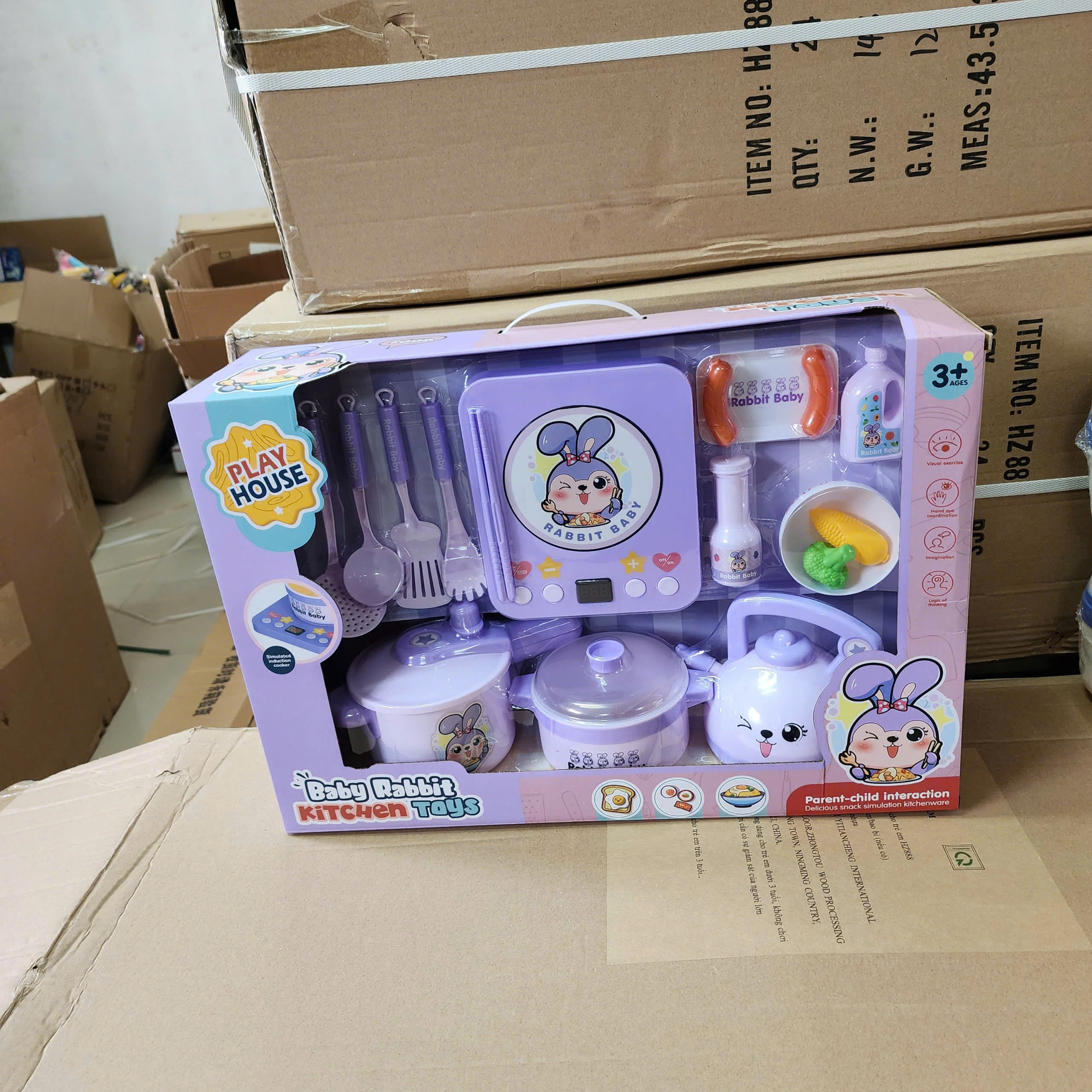 Bộ nấu ăn thỏ mã HY01-1