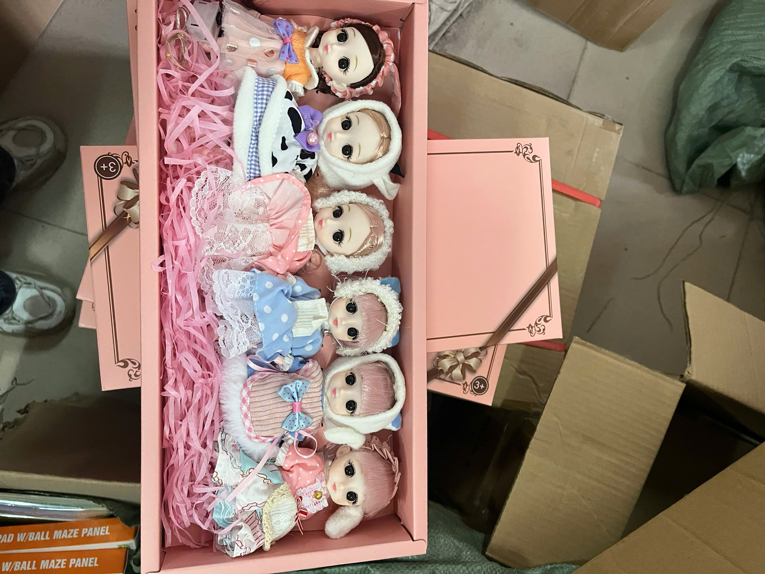 Set 6 búp bê baby mã 6116