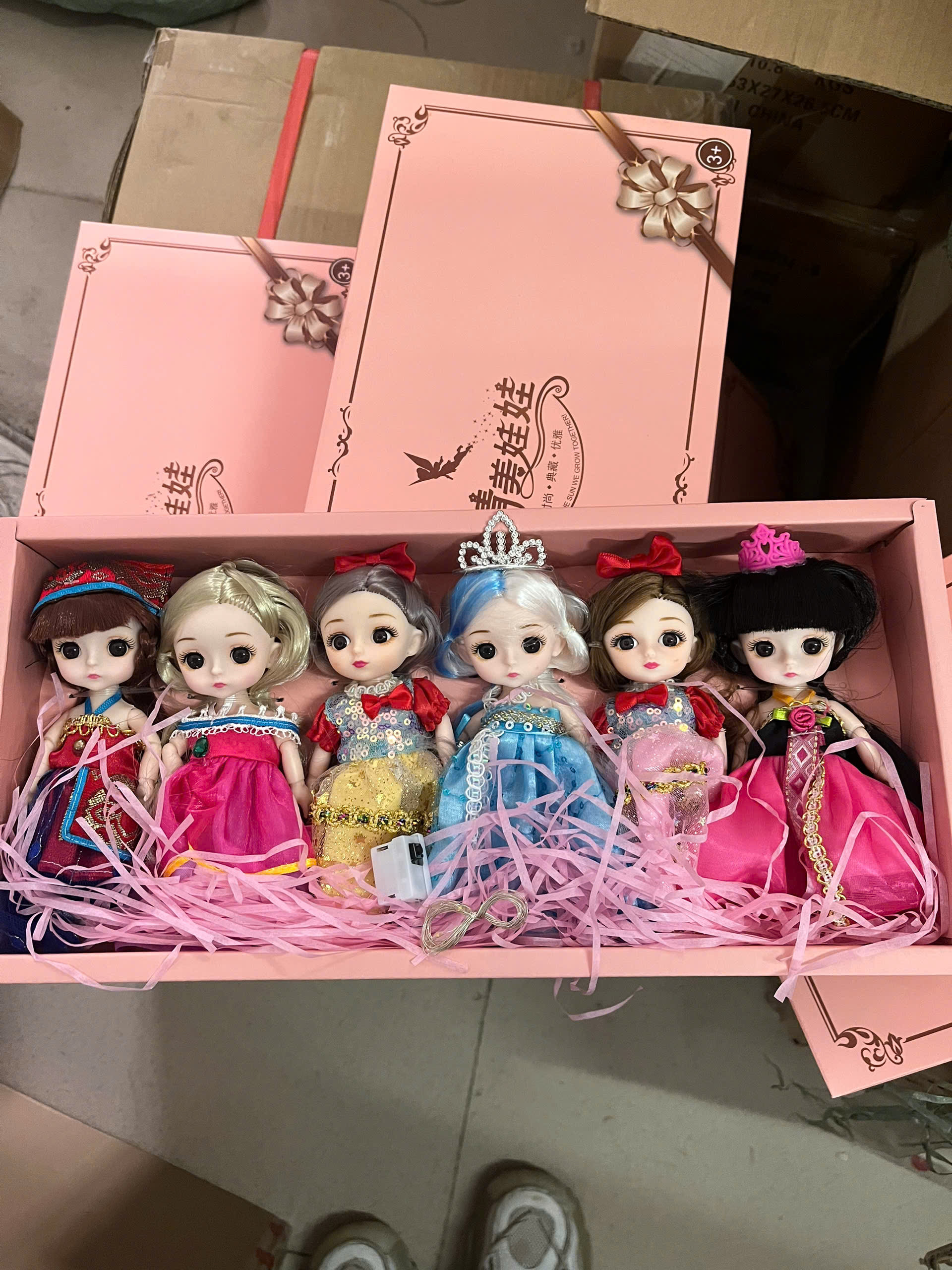 Set 6 búp bê baby mã 6116