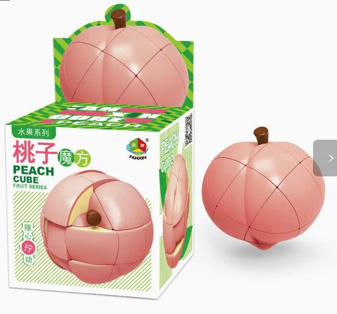 Rubik trái cây hình quả Đào mã FX8812