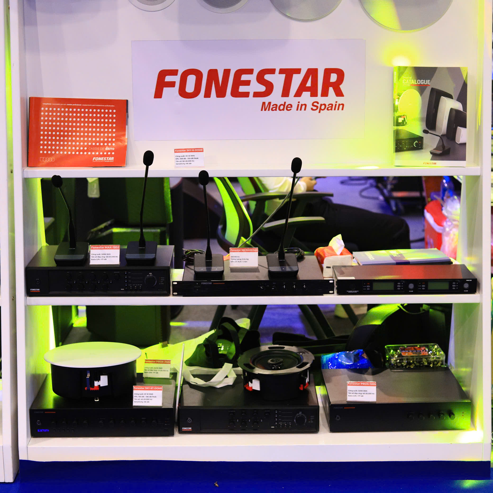 FONESTAR - Giải Pháp Âm Thanh Thông Báo Từ Tây Ban Nha Cho Mọi Không Gian