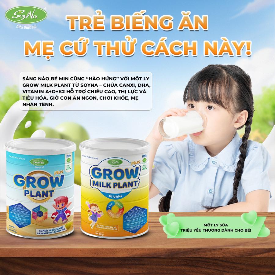 Có Nên Sử Dụng Sữa Hạt Để Giúp Bé Tăng Cân?