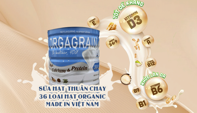 Sữa Hạt Thuần Chay 36 loại hạt