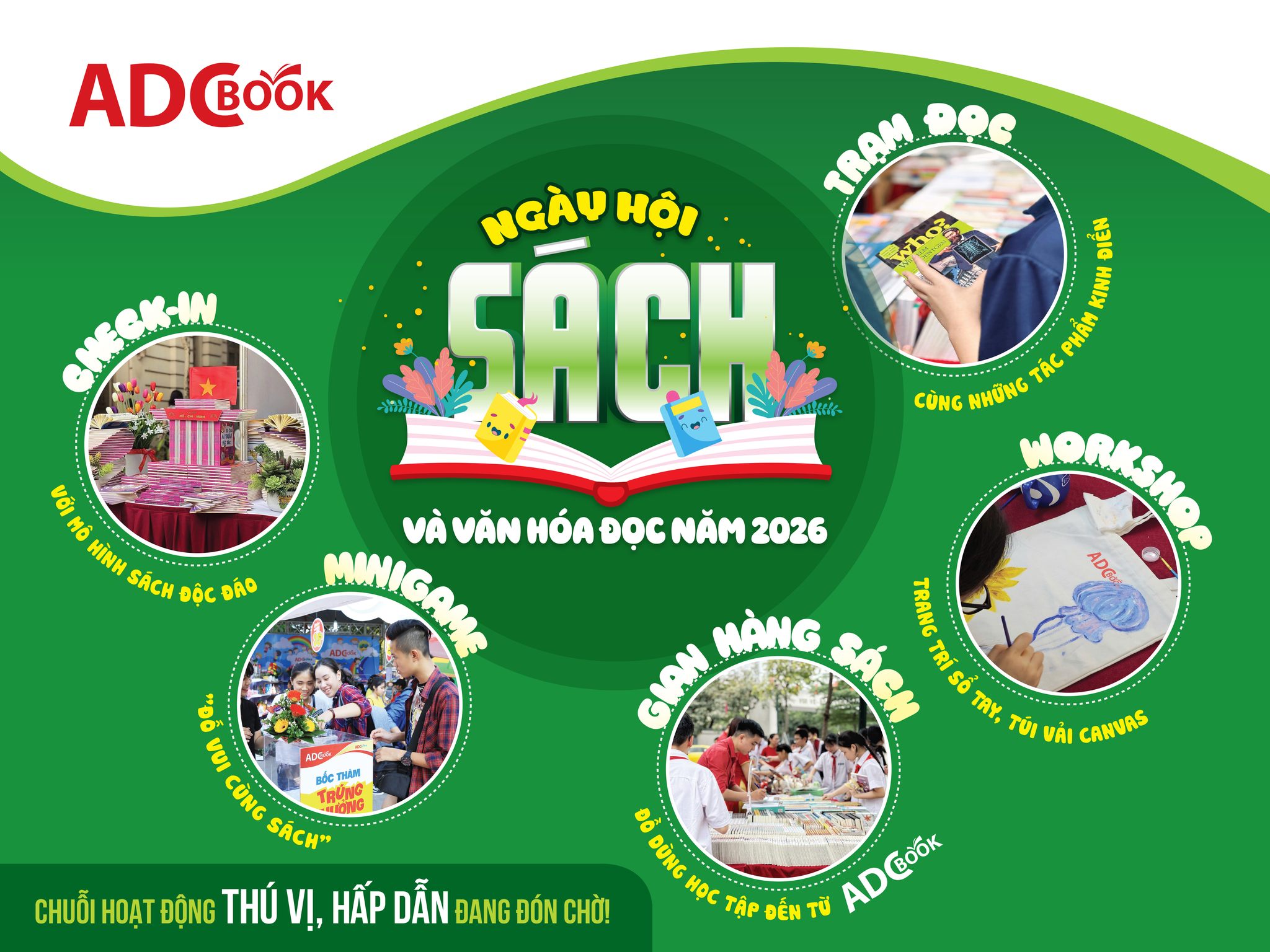 ADCBook Đồng Hành Cùng Nhà Trường Phát Triển Văn Hóa Đọc
