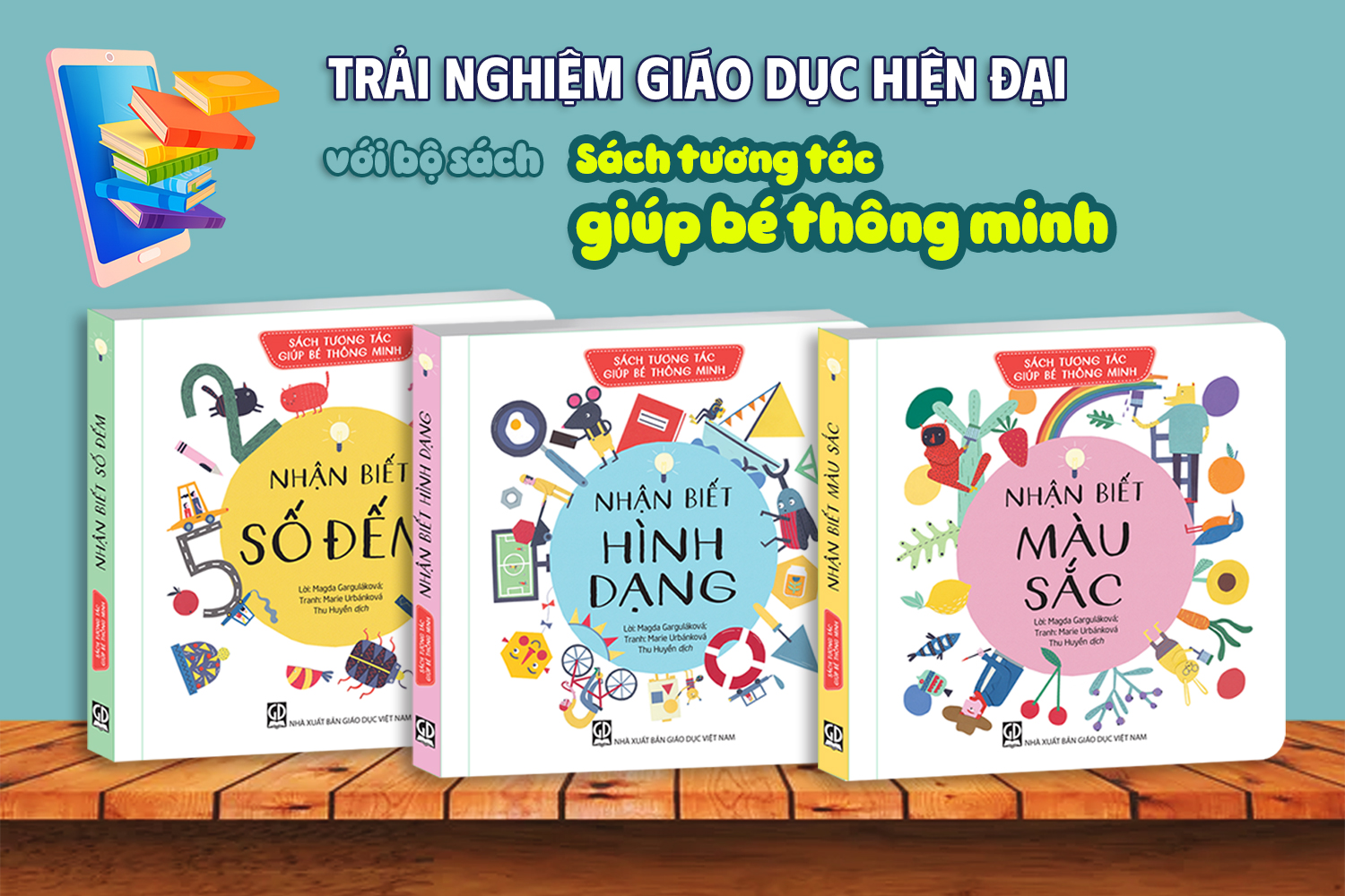 Sách Tương Tác Giúp Bé Thông Minh – Vừa Chơi Vừa Học, Khơi Mở Tư Duy Từ Những Năm Đầu Đời