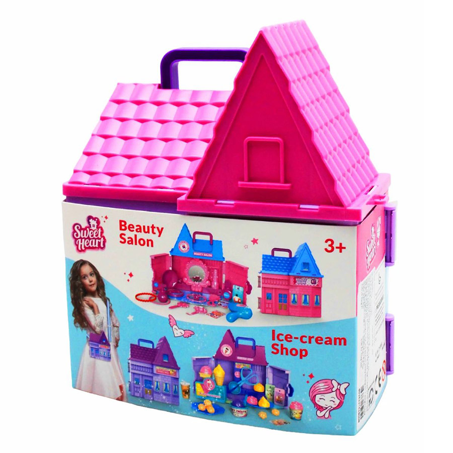 Bộ Đồ Chơi Túi Đeo Chéo Nhà Villa Tráng Miệng SH07