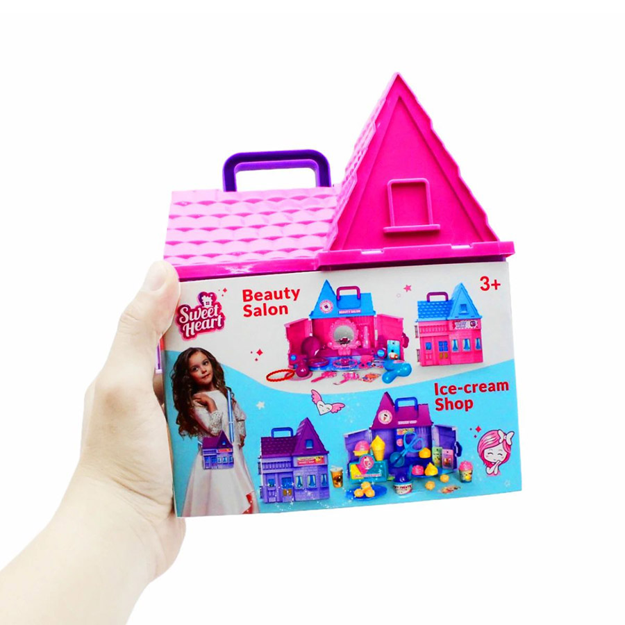 Bộ Đồ Chơi Túi Đeo Chéo Nhà Villa Tráng Miệng SH07