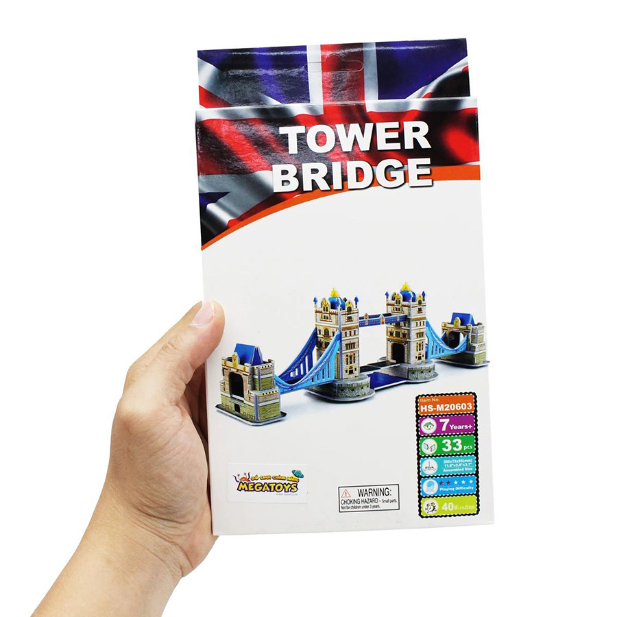 Đồ Chơi Ghép Hình 3D Bằng Giấy - Cầu Tháp London HS-M20603