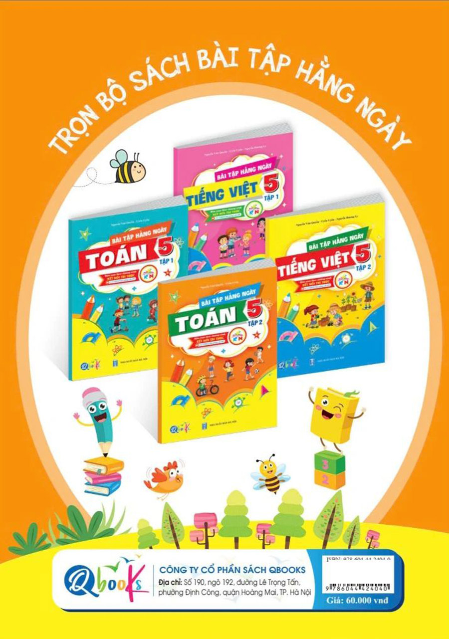 Bài Tập Hằng Ngày Toán Lớp 5 Tập 2 (Chương Trình Sách Giáo Khoa Kết Nối Tri Thức Với Cuộc Sống)