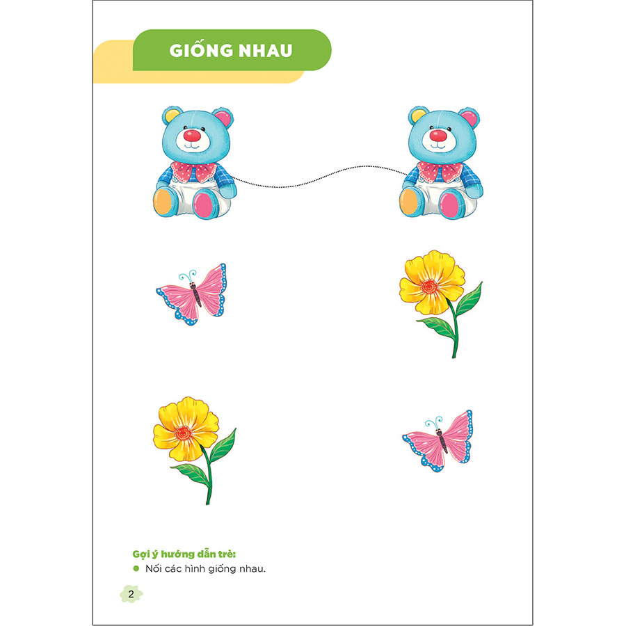 Giúp Bé Làm Quen Với Toán Qua Hình Vẽ (Trẻ 3 - 4 tuổi)