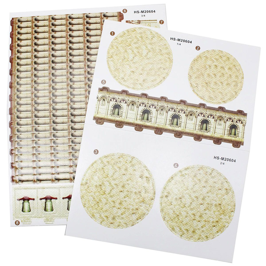 Đồ Chơi Ghép Hình 3D Bằng Giấy - Tháp Nghiêng Pisa HS-M20604