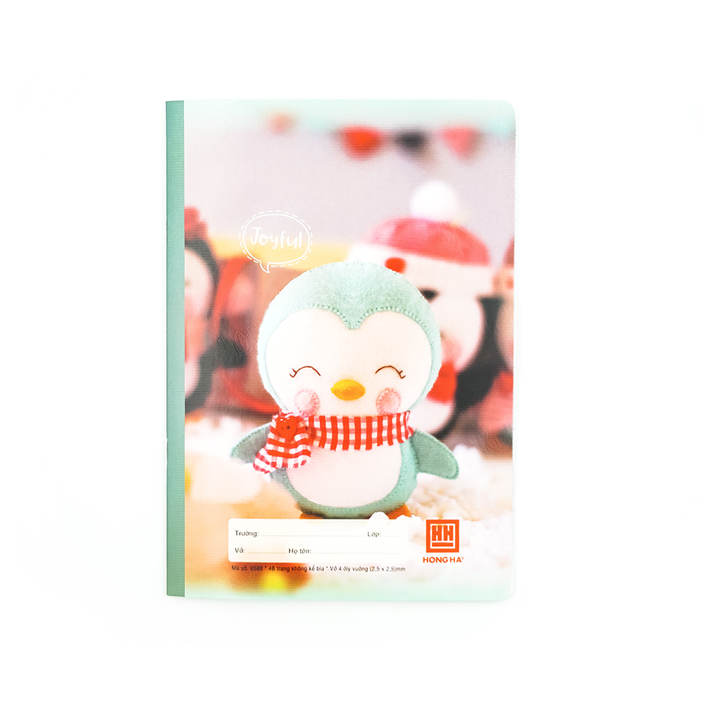Vở 4 Ô Ly Hồng Hà School 0586 Joyful 48 Trang
