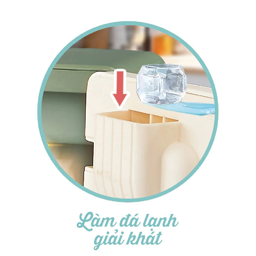 Bộ Đồ Chơi Tủ Lạnh Mini Xanh SH6888