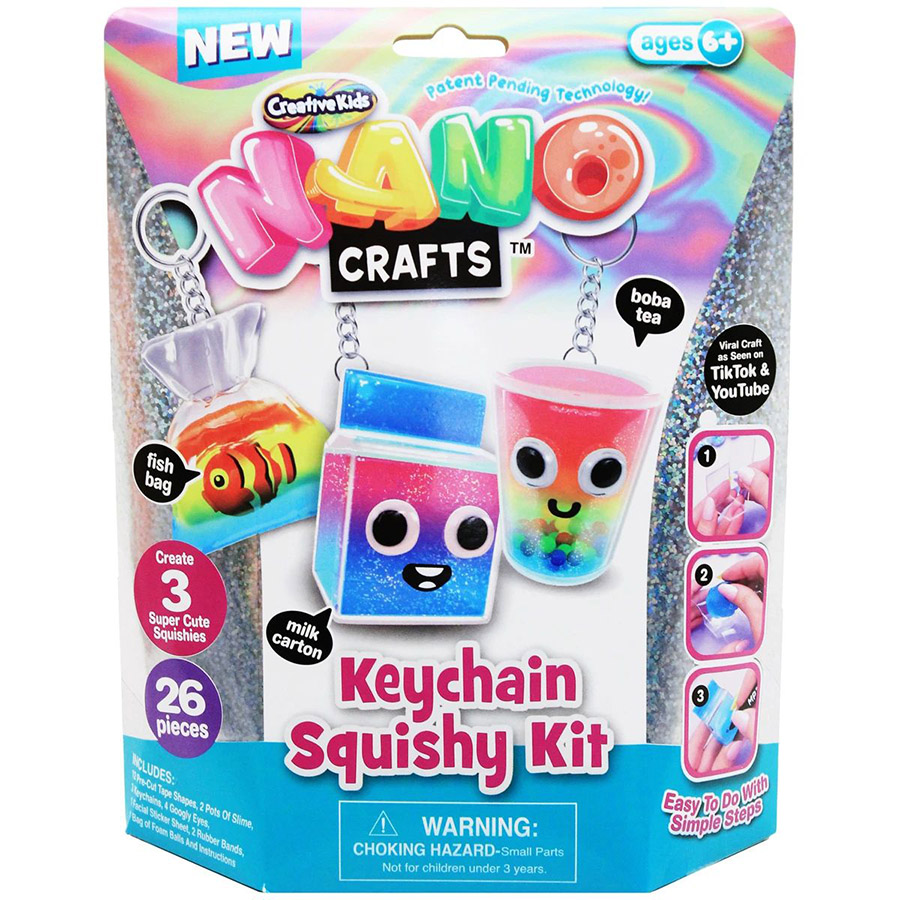 Đồ Chơi Nano Craft - Móc Khóa Đáng Yêu 64830NC