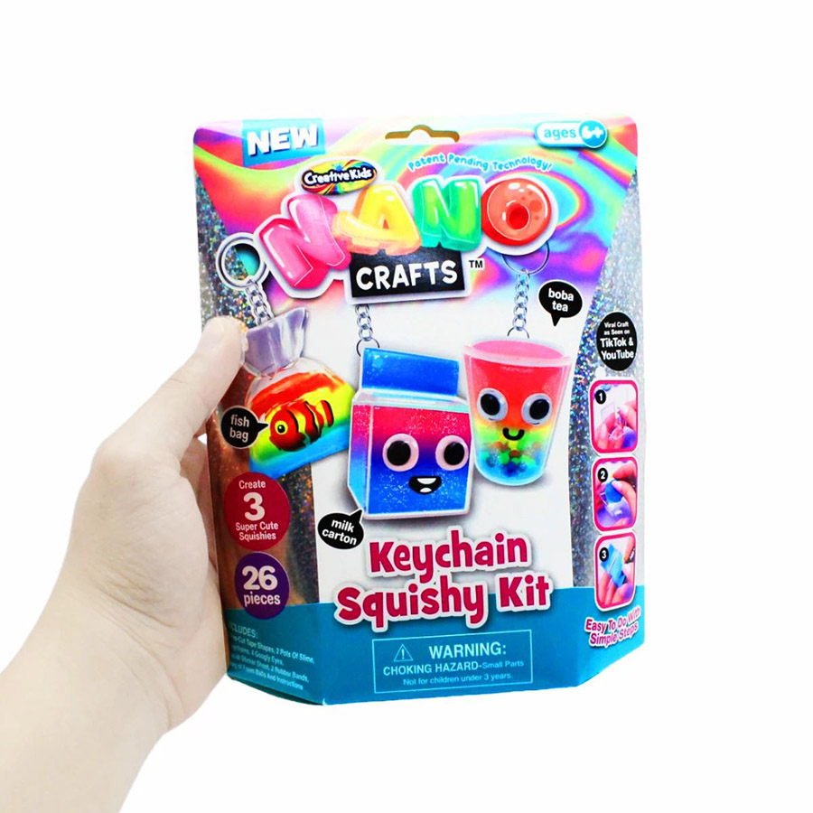 Đồ Chơi Nano Craft - Móc Khóa Đáng Yêu 64830NC