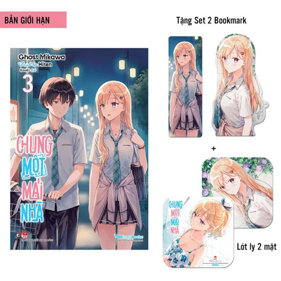 Chung Một Mái Nhà Tập 3 Bản Giới Hạn - Tặng Kèm Set 2 Bookmark + Lót Ly 2 Mặt