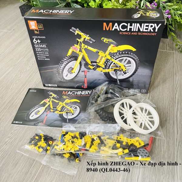 Đồ Chơi Xếp Hình Zhegao Xe Đạp Địa Hình 8940 QL0443-46