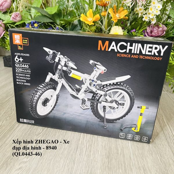 Đồ Chơi Xếp Hình Zhegao Xe Đạp Địa Hình 8940 QL0443-46