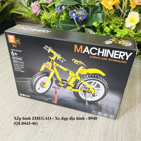 Đồ Chơi Xếp Hình Zhegao Xe Đạp Địa Hình 8940 QL0443-46