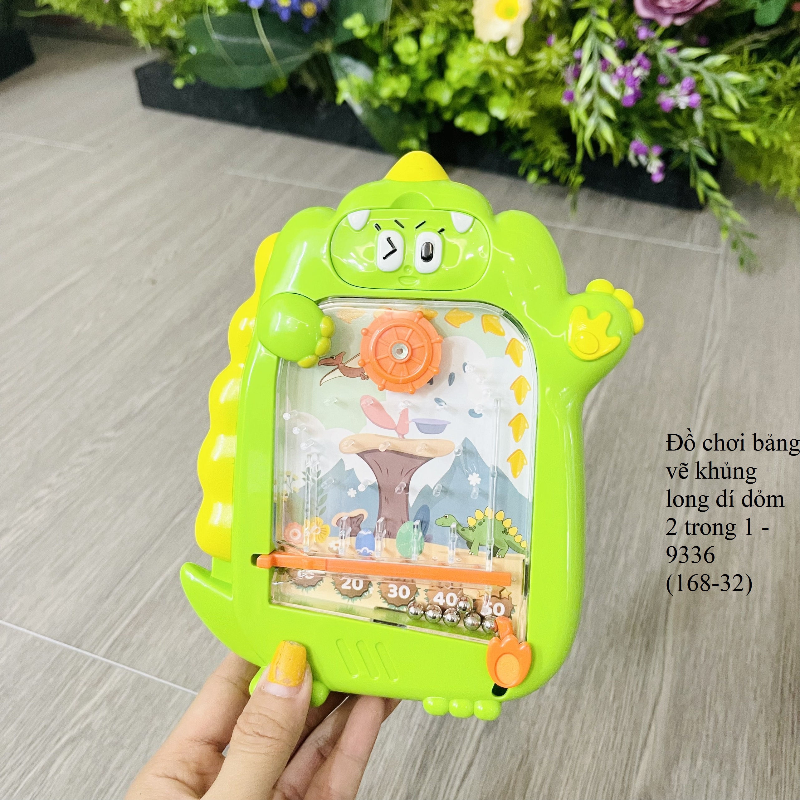 Đồ Chơi Bảng Vẽ Khủng Long Dí Dỏm 2 Trong 1 9336