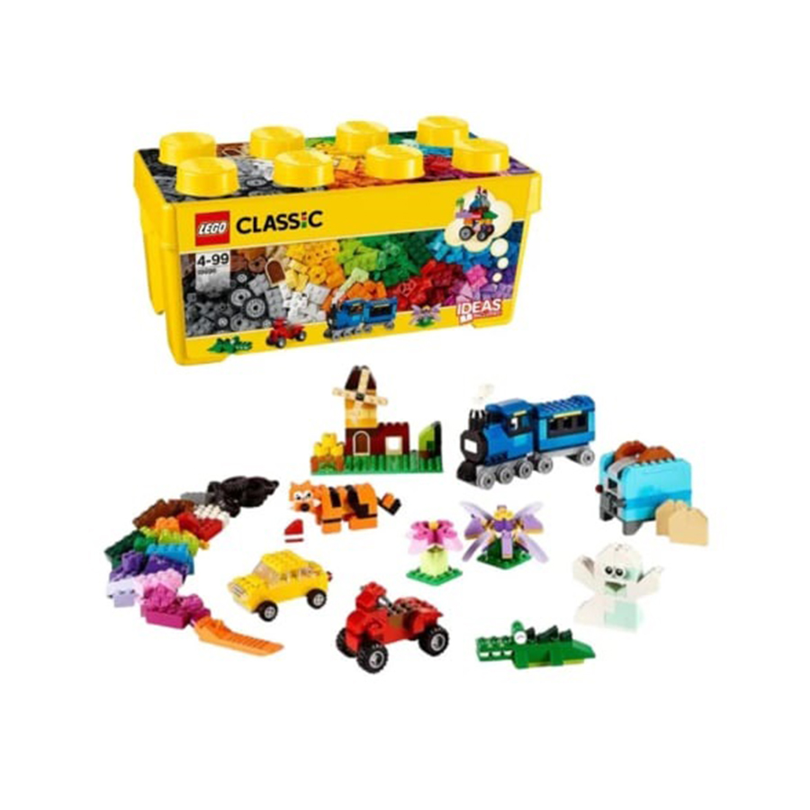 Đồ Chơi Lắp Ráp Lego Thùng Gạch Trung Classic Sáng Tạo 10696