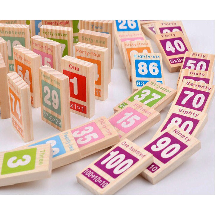 Đồ Chơi Domino 100 Số Vivitoys 097
