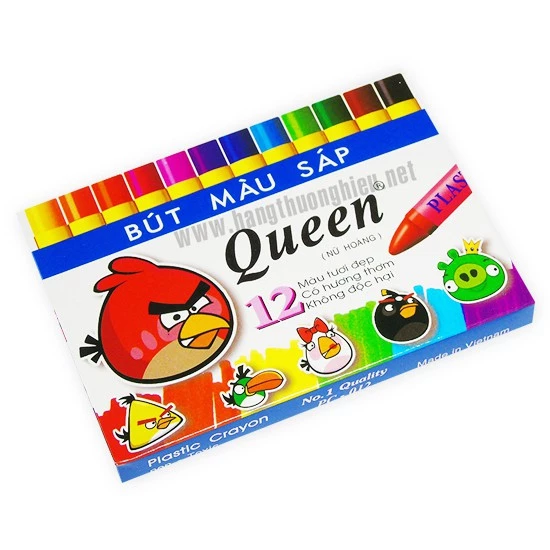 Sáp Màu 12 Màu Queen WCR-012