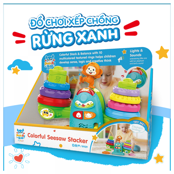 Đồ Chơi Bộ Thăng Bằng Rừng Xanh 9929