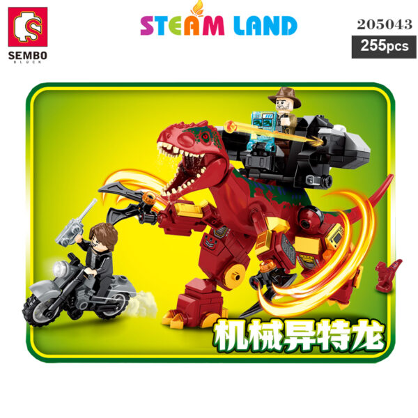 Đồ Chơi Robot Khủng Long Chiến Đấu Sembo 205043