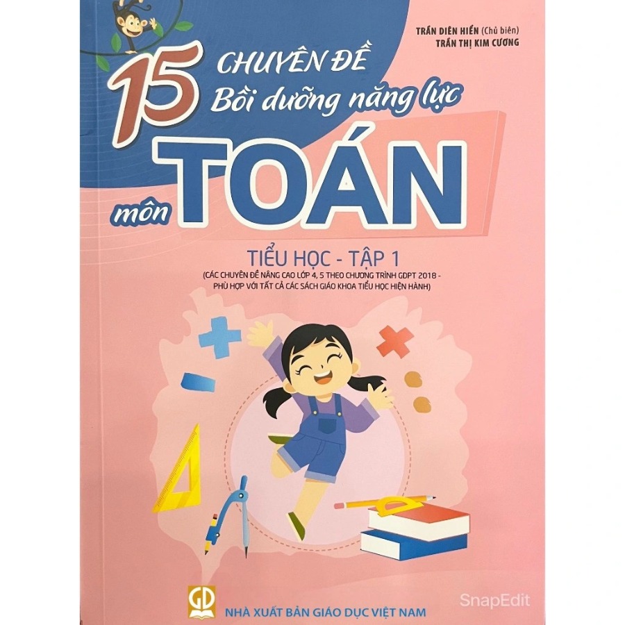 15 Chuyên Đề Bồi Dưỡng Năng Lực Môn Toán Tiểu Học Tập 1