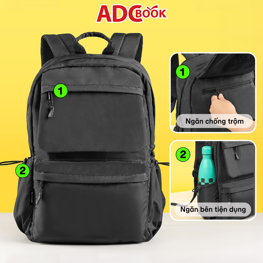 Balo SHIELDPACK BP-040/B Đen (TL)