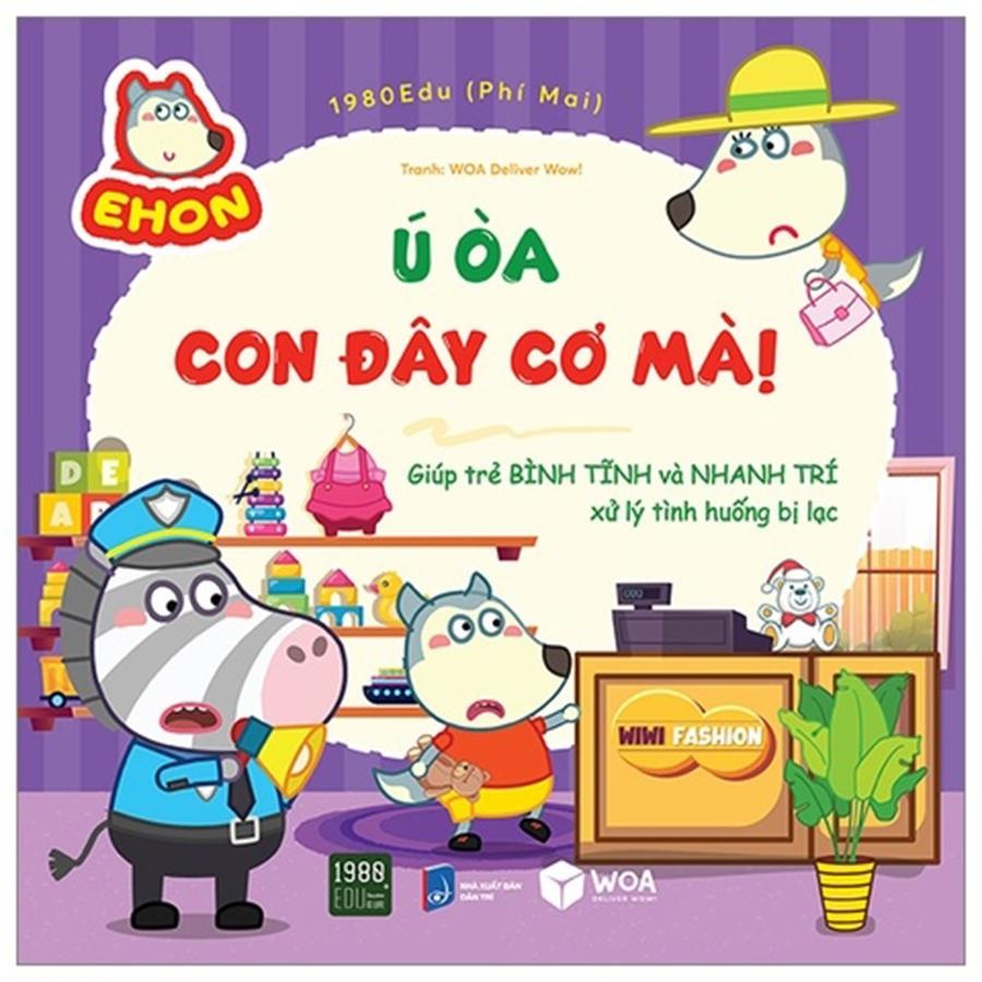 Combo 3 Cuốn Ehon, Wolfoo - Sách Kỹ Năng Sống Dành Cho Trẻ Em