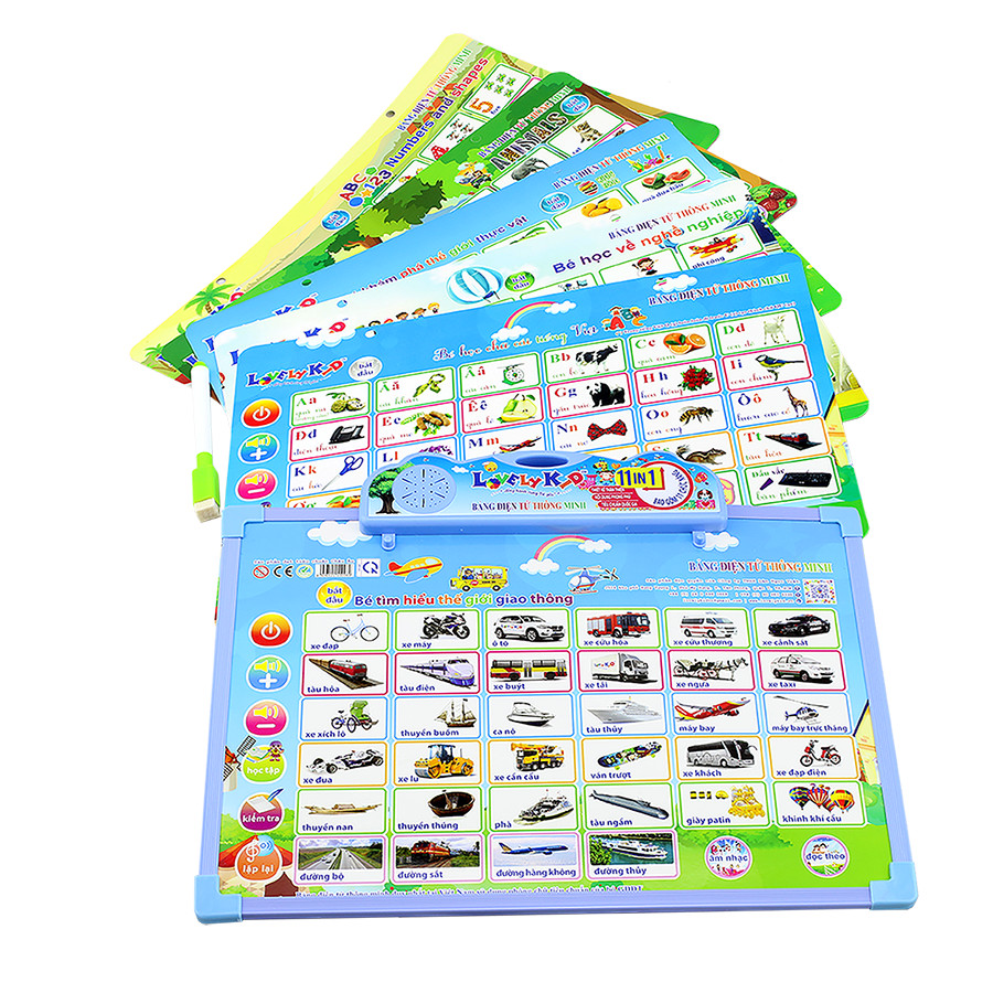 Đồ Chơi Bảng Điện tử Thông Minh 11 Trong 1